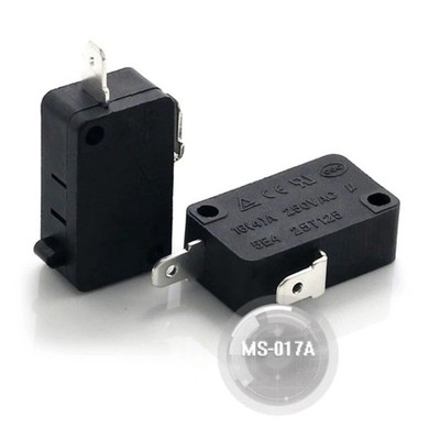 KW1-103 Microwave Door Micro Switch 16A 250V 2Pin NC Replacement Microwave Switc