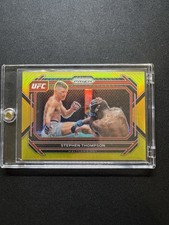 2023 Panini Prizm UFC Stephen Thompson #91 Gold Prizm /10