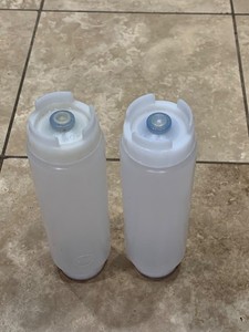 (2) FIFO INNOVATIONS 16 oz. LARGE Valve Condiment Squeeze Bottles NSF Certified