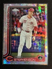 2025 Topps Chrome Logofractor Edition #112 Tyler Stephenson - FAST USA SHIPPING