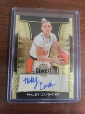 2025 Leaf Haley Cavinder 1/1 Gold Vinyl Auto Card # BA-HC2