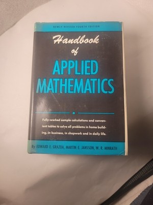 BRAND NEW! Handbook of Applied Mathematics Fourth Edition 1966