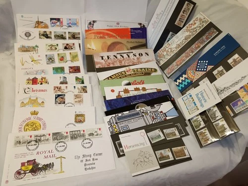 British Royal Mint Stamps Original Mint Condition Packs & Various FDC Job lot #2