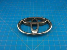Toyota OEM Front Grille Emblem Badge Chrome Genuine ABS Fits Multiple Models