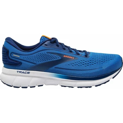 Brooks Trace Herren Laufschuhe Blau Weich Glatt Gepolstert Run Sport Turnschuhe
