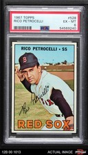 1967 Topps #528 Rico Petrocelli Red Sox PSA 6 - EX/MT