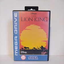 THE LION KING SEGA MEGA DRIVE GAME BOXED WITH MANUAL OFFICIAL UK PAL