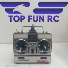 AIRTRONICS VANGUARD FM TRANSMITTER 72MHz FOR RC AIRPLANES TESTED!