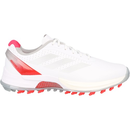 Adidas AdiZero ZG IH9889 FTWR White Silver Lucid Red Women Spikeless Golf Shoes - Picture 1 of 8