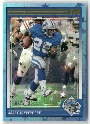 2024 Panini Score Football Stars Barry Sanders #98 PSA 9