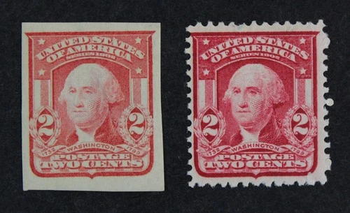 CKStamps: US Stamps Collection Scott#319 320 Mint H OG #320 Tiny Thin