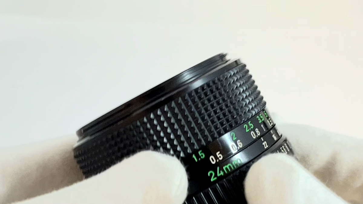 Near MINT] Canon New FD NFD 24mm f2.8 MF Wide Angle Lens from