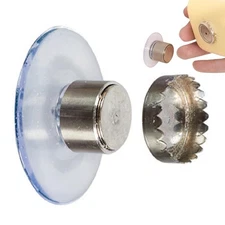 Suction Cup Soap Hanger Wall Mounted Soap Rack With Strong Magnet Removable