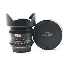 Rokinon 14mm T3.1 Cine Manual Focus ED AS IF Lens Canon #823