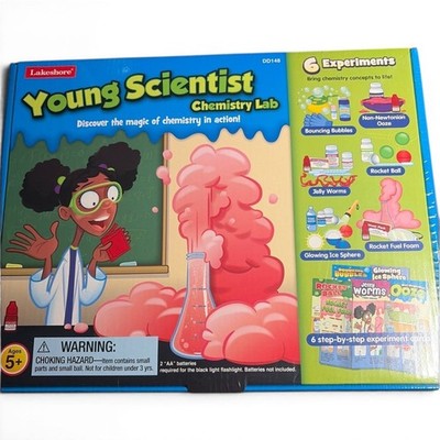 Lakeshore Young Scientist Chemistry Lab Kit DD148 Kids Science Experiments New