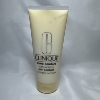 Clinique Deep Comfort Body Moisture Lotion 6.7oz Hydrating Body Cream