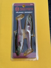 Bass Mafia Daingerous 2 pack  UnLoaded SwimBait 5” 1oz  Texas Gizzard