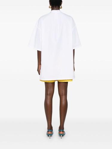 Gucci White Cotton poplin dress with horsebit shirt - BNWT 784903 - Picture 8 of 9