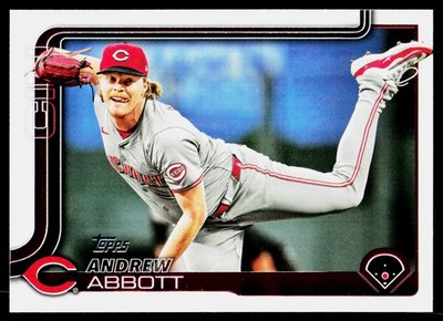 2025 Topps Andrew Abbott #140 Cincinnati Reds