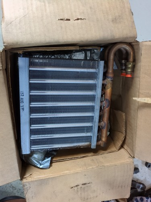 #ad Red Dot 76R 6120 A C evaporator core Mack $195.00