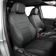 Ekr Custom Leather Seat Covers For Toyota Tacoma 2016-2026 Full Set Front Rear