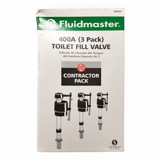 Fluidmaster 400A Universal Toilet Fill Valve 3-Pack Contractor Pack 400ACN3P5