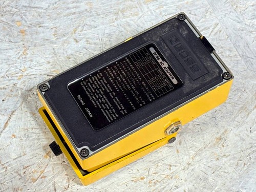 Pedale Overdrive Boss OD-1 1983 Usato Nero, NEC C4558C JUNK - Foto 3 di 5