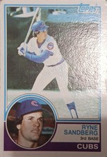 1983 Topps #83 Ryne Sandberg