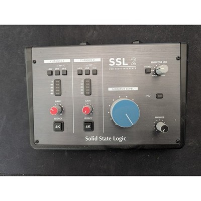Solid State Logic SSL 2 USB Audio Interface 2-In 2-Out 24-bit 192kHz 729702X1