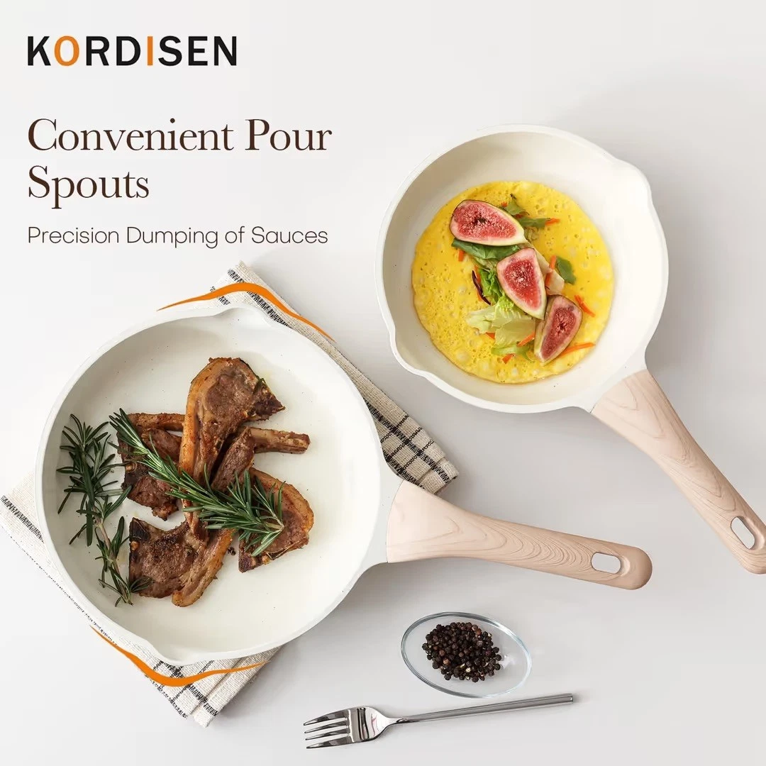 Kordisen Ceramic Nonstick Frying Pan Skillet, 32 cm Induction Ceramic Pan