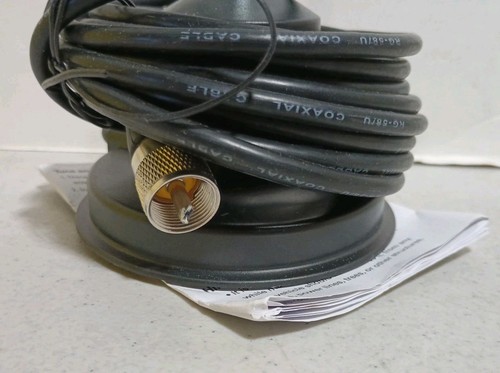 Anteny Wilson 880-300100B Little Wil Magnetyczny uchwyt dachowy Antena CB - Zdjęcie 3 z 13