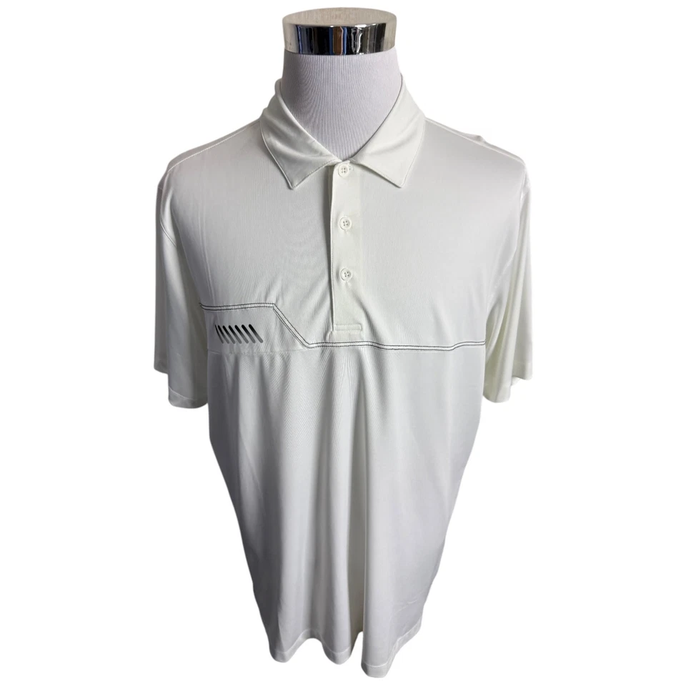 Ping Desert Willow Golf Resort Polo Shirt Men's Large White Performance - Image 3 of 4
