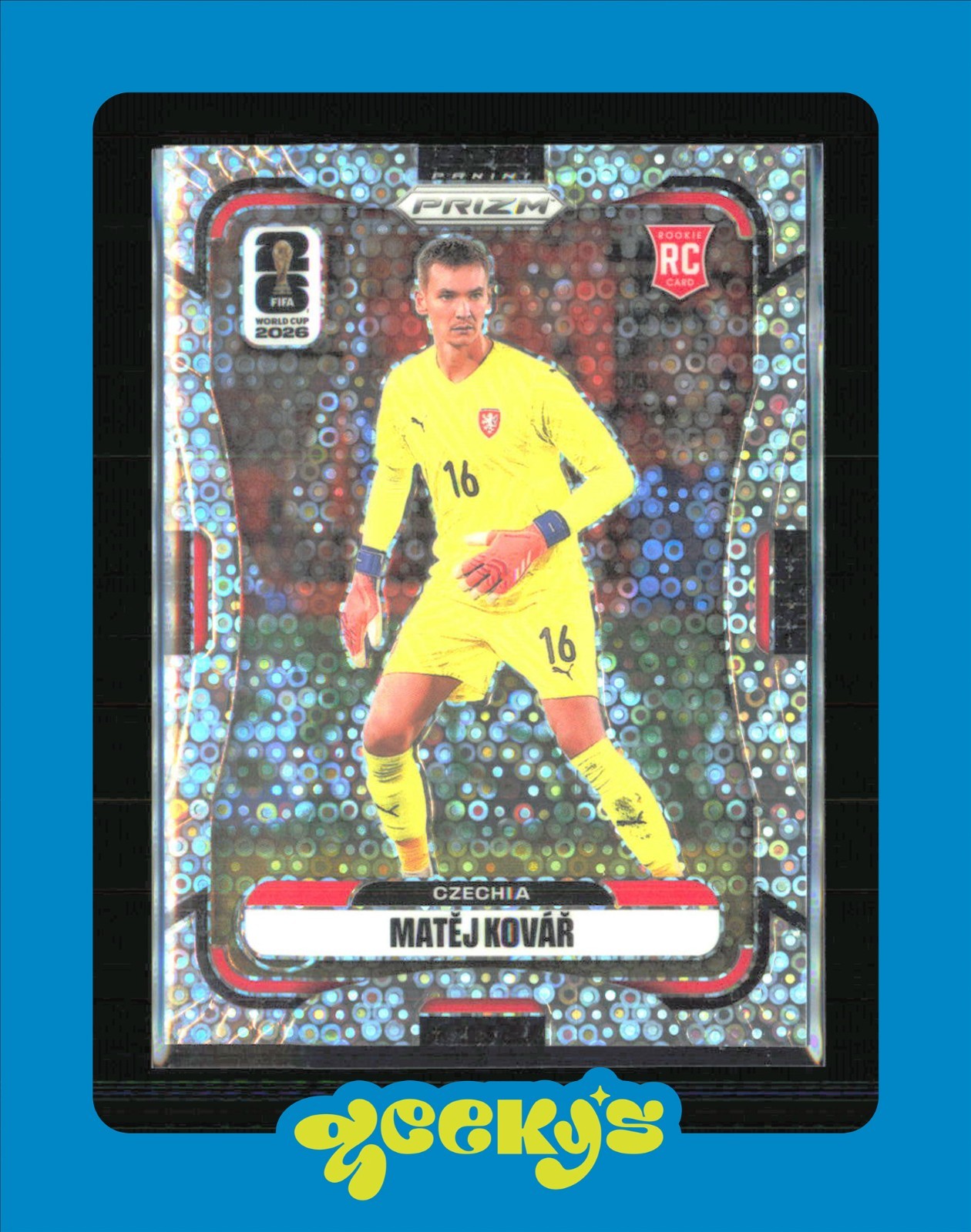 2026 Panini Prizm Fifa World Cup - Matej Kovar #479 Disco Czech $2MIN