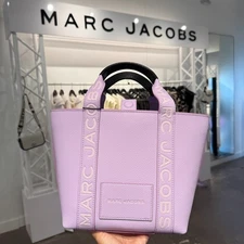 MARC JACOBS Small Leather Tote 4P5HTT023H01 In Wisteria