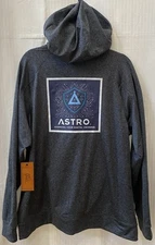 Branded Bills Pullover Astrology Hoodie NWOT Grey Size XL