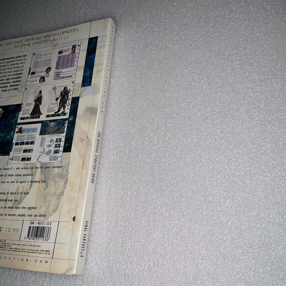 Final Fantasy X (10) Official Strategy Guide god condition for age used ps2 - Image 3 of 4