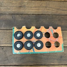 Vintage Velox Bar End Plugs Black Lot Road Handlebar Caps NOS New 1980s 1970s