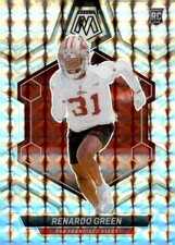 2024 Panini Mosaic #358 Renardo Green Mosaic