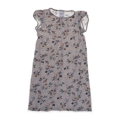 KappAhl, Kleid, Größe: 98/104, Pink/Mehrfarbig, Baumwolle, Blumen, Mädchen #7mG