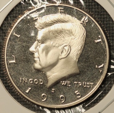 1995 S Kennedy Half Dollar Proof Clad