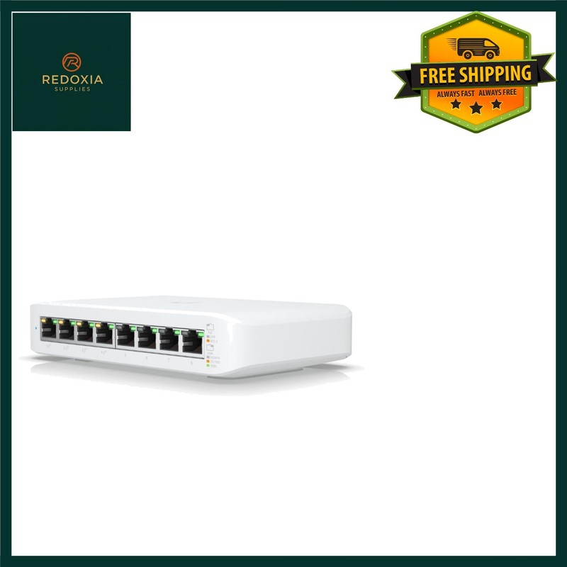 Managed 8 Port Gigabit Ethernet PoE Network Switch Wall Mountable UK