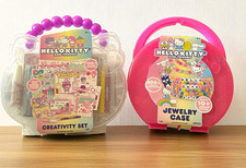 Hello Kitty Friends Coloring Creativity Set Activity Kit Jewelry Case