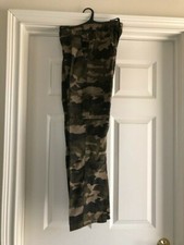 Children's Place Boys Cargo Pants, Olive Camo, Size 14