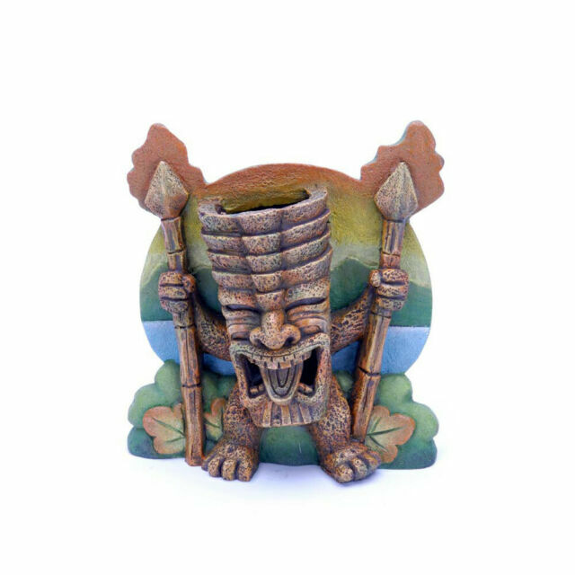 tiki aquarium decorations