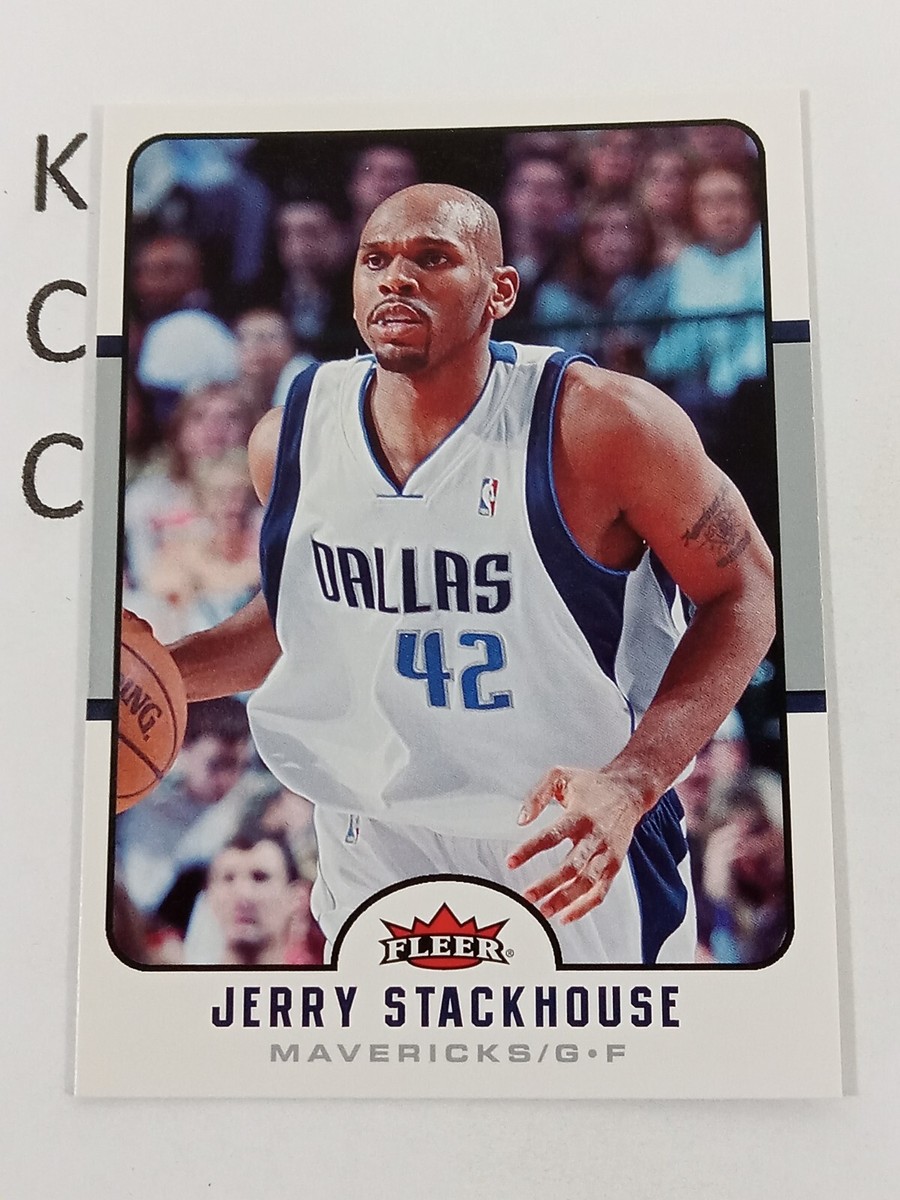 2006-07 Fleer NBA #40 Jerry Stackhouse Dallas Mavericks