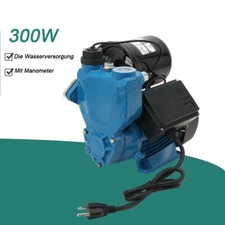 Automatic Self Priming Water Pressure Booster Pump Electric 35L/min Water Pump