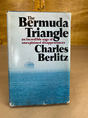 The Bermuda Triangle Hardcover HC DJ Book Charles Berlitz 1974 BCE Book Club