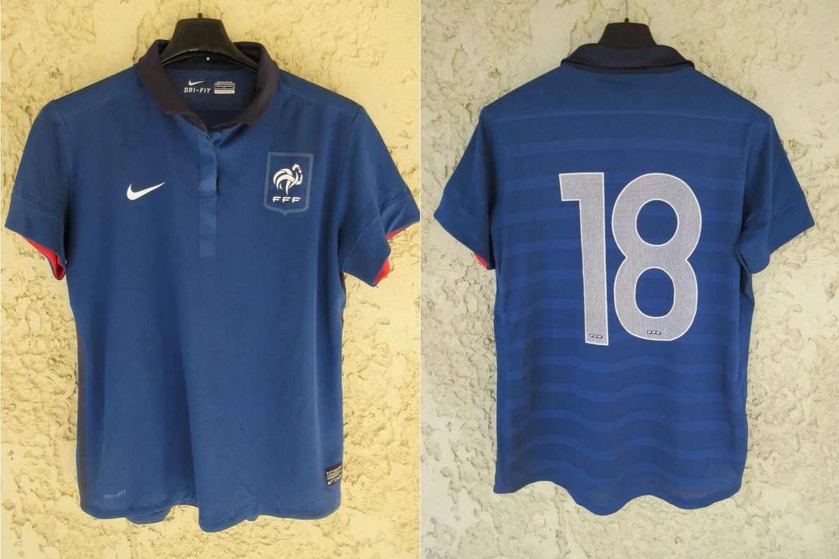 Maillot Entrainement Equipe France Féminine 2011/2012 – Nike, Gris, Taille L, Porté