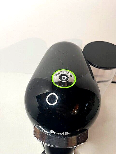Breville Nespresso Vertuo plus Macchina da Caffè ed Espresso - Nero - BNV450BLK - Foto 4 di 18