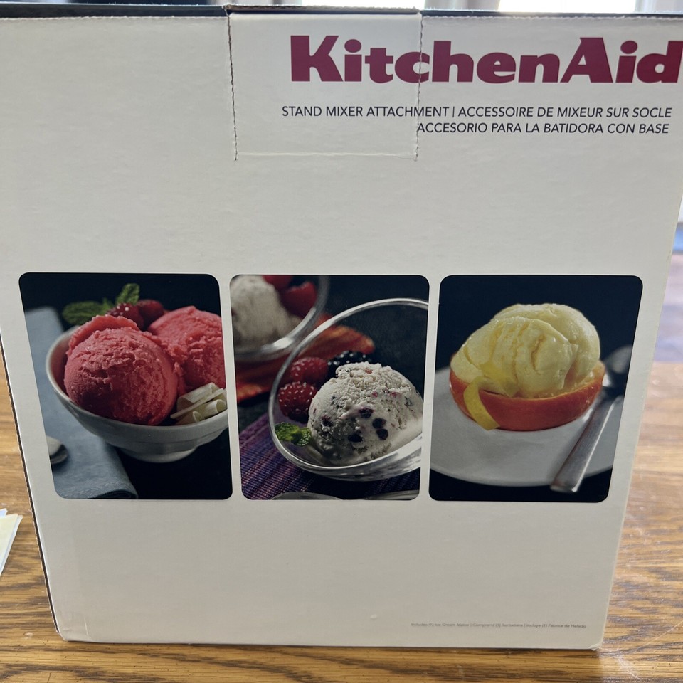 KitchenAid KICA0WH 8qt. Ice Cream Maker 844819011433 eBay